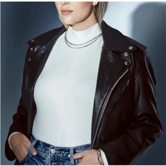 Knix Papaya Mock Neck Bodysuit - NWOT - Picture 2 of 5